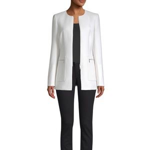 NWT Lafayette 148 Landon Cloud Zipper Jacket 6